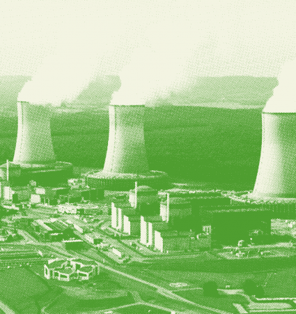 Une centrale nucléaire du groupe EDF où Dalkia s'occupe de la maintenance des installations.