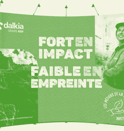 Fort en impact, faible en empreinte