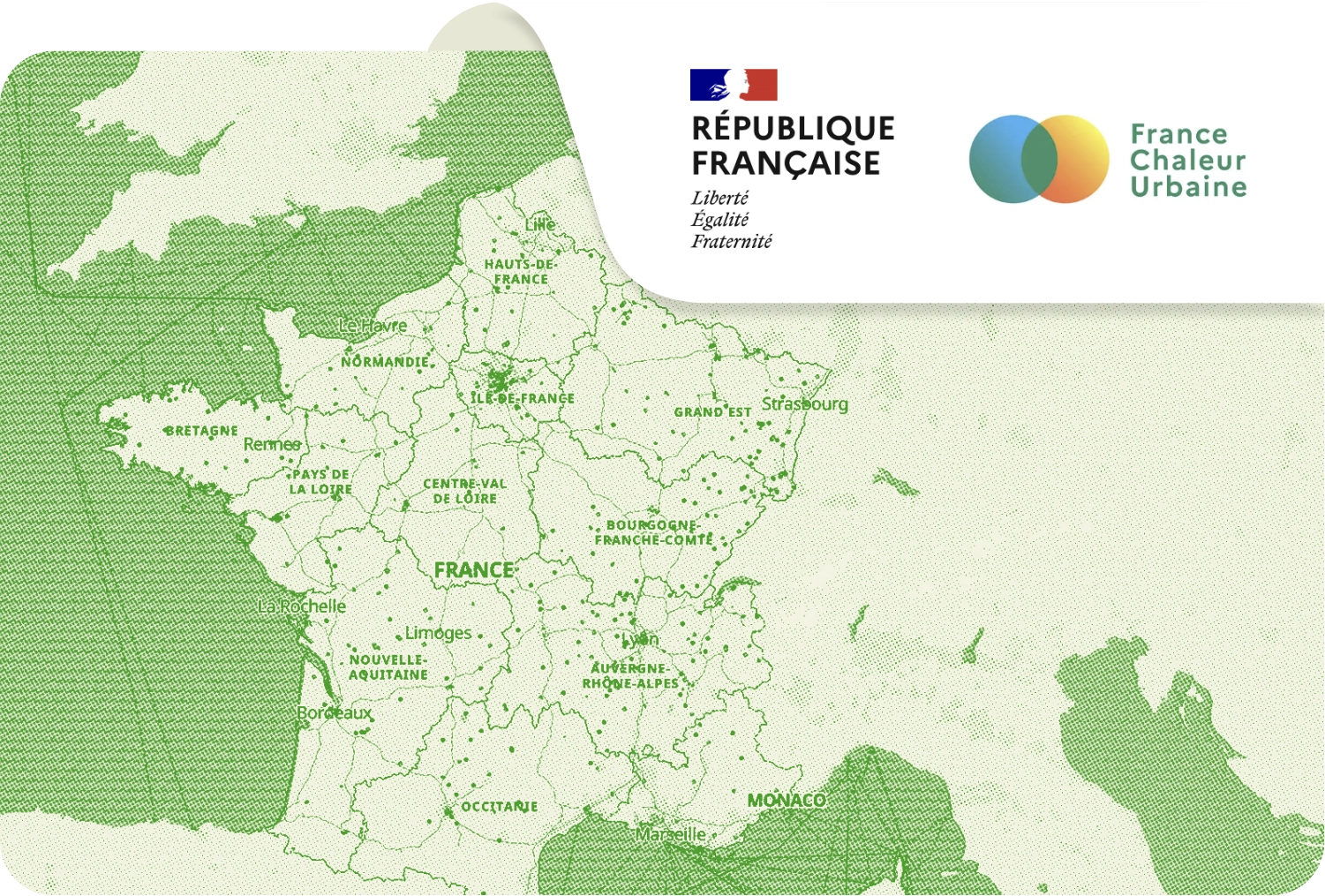 Carte des réseaux de chaleur